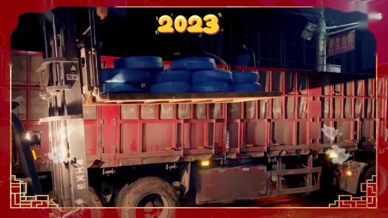 2023-01-15封孔器、注漿封孔料、氣動(dòng)注漿泵、瓦斯抽放管、鋼絲鏈接軟管-滿滿一車發(fā)往山西